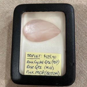 Triplet - Quartz & Mother of Pearl